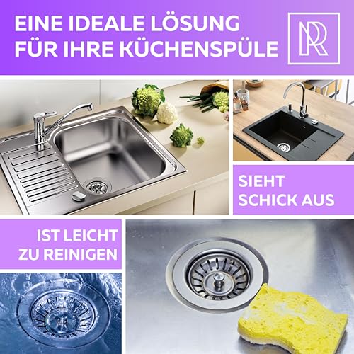 M. ROSENFELD HOME Universal Küchenspüle Stöpsel