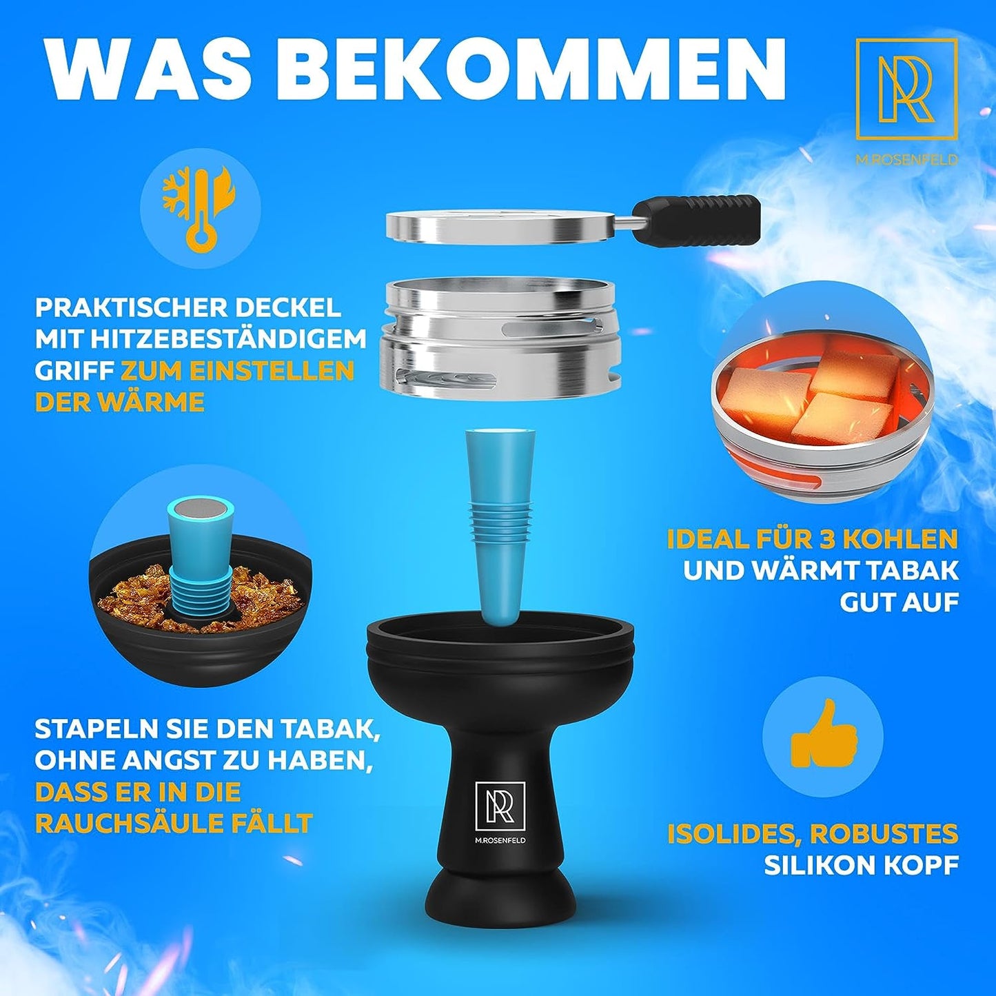 Shisha Kopf Phunnel Set