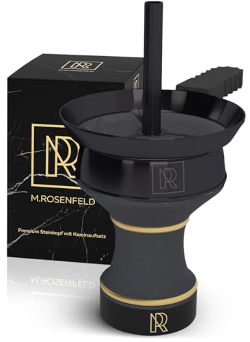 Shisha Head with Black Chimney Attachment