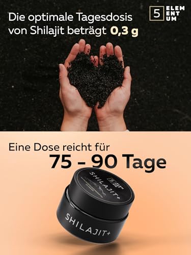 Shilajit Resin Gold Standard Shilajit - 600 mg Himalaya Shilajit Blend with Ayurvedic Herbal Extracts, High Content of Fulvic Acid, Supports Energy and Performance, 25 g