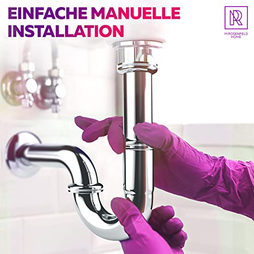 Ablaufgarnitur Waschbecken POP UP mit Überlauf -parent