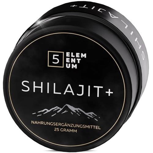 Shilajit Resin Gold Standard Shilajit - 600 mg Himalaya Shilajit Blend with Ayurvedic Herbal Extracts, High Content of Fulvic Acid, Supports Energy and Performance, 25 g