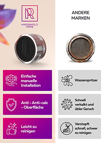 Aerator M24 water saver for faucet with strainer
