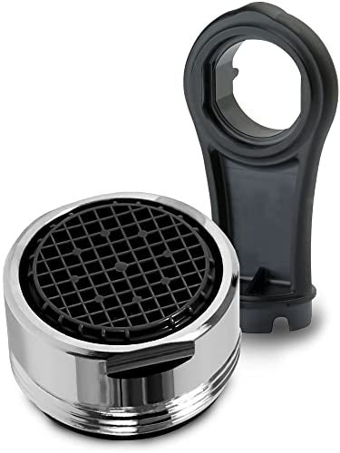 Aerator M24 water saver for faucet with strainer