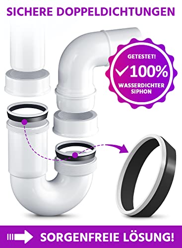 Flexible siphon kitchen sink Parent