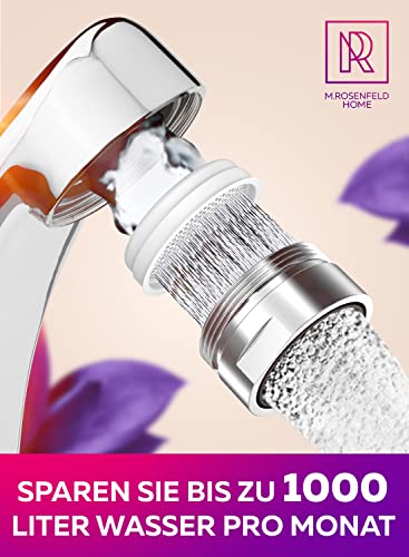 Aerator M24 water saver for faucet with strainer
