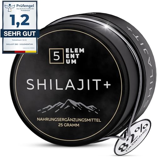 Shilajit 25g – Traditionelle Handernte Inkl. | 82% Fulvinsäure Mumijo Shilajit Hochdosiert
