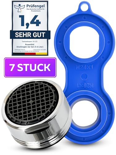 Sehr Wassersparend Strahlregler M24 (7 Stk.)