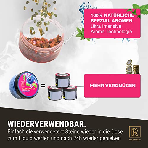 M. ROSENFELD Aromasteine - 6 Steine Set Mit Liquid