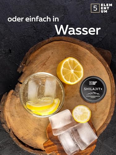 Shilajit Original Himalaya 25g – 82% Fulvinsäure Mumijo Shilajit Hochdosiert I 60 Tage Sonnen-Trocknung