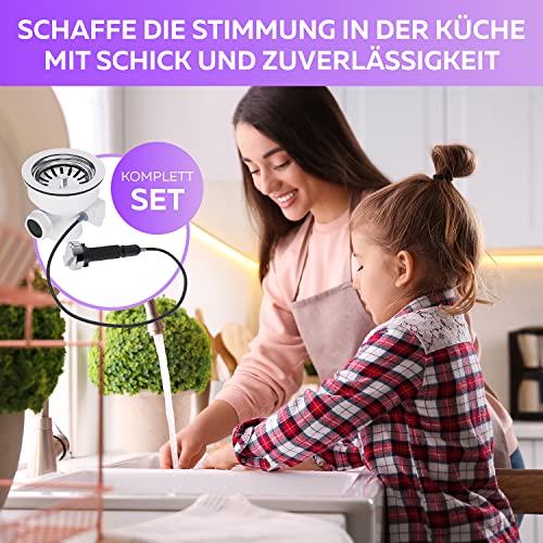 Flexible siphon kitchen sink Parent