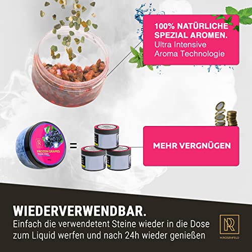 M. ROSENFELD Aromasteine - 6 Steine Set Mit Liquid