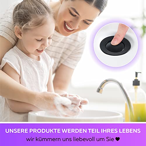 Ablaufgarnitur Waschbecken POP UP mit รberlauf -parent