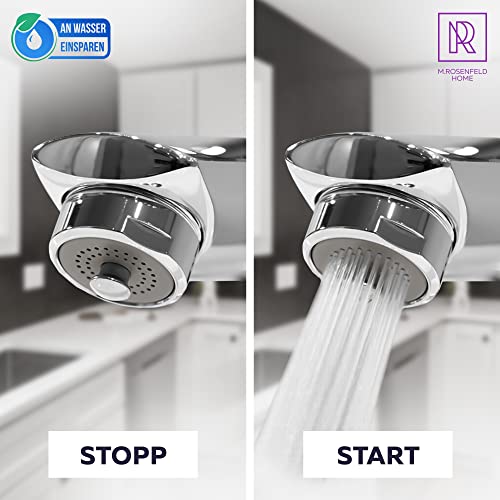 Aerator M24 water saver for faucet with strainer