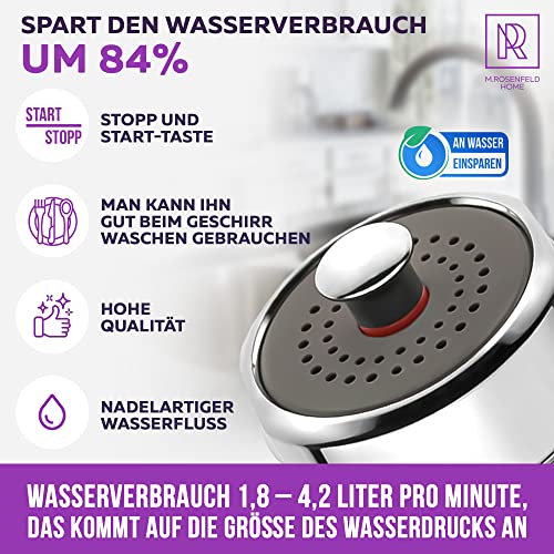 Aerator M24 water saver for faucet with strainer