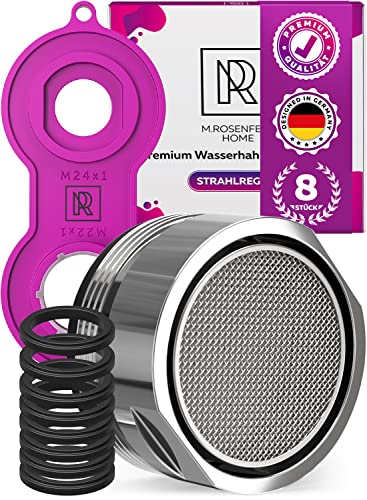Aerator M24 water saver for faucet with strainer
