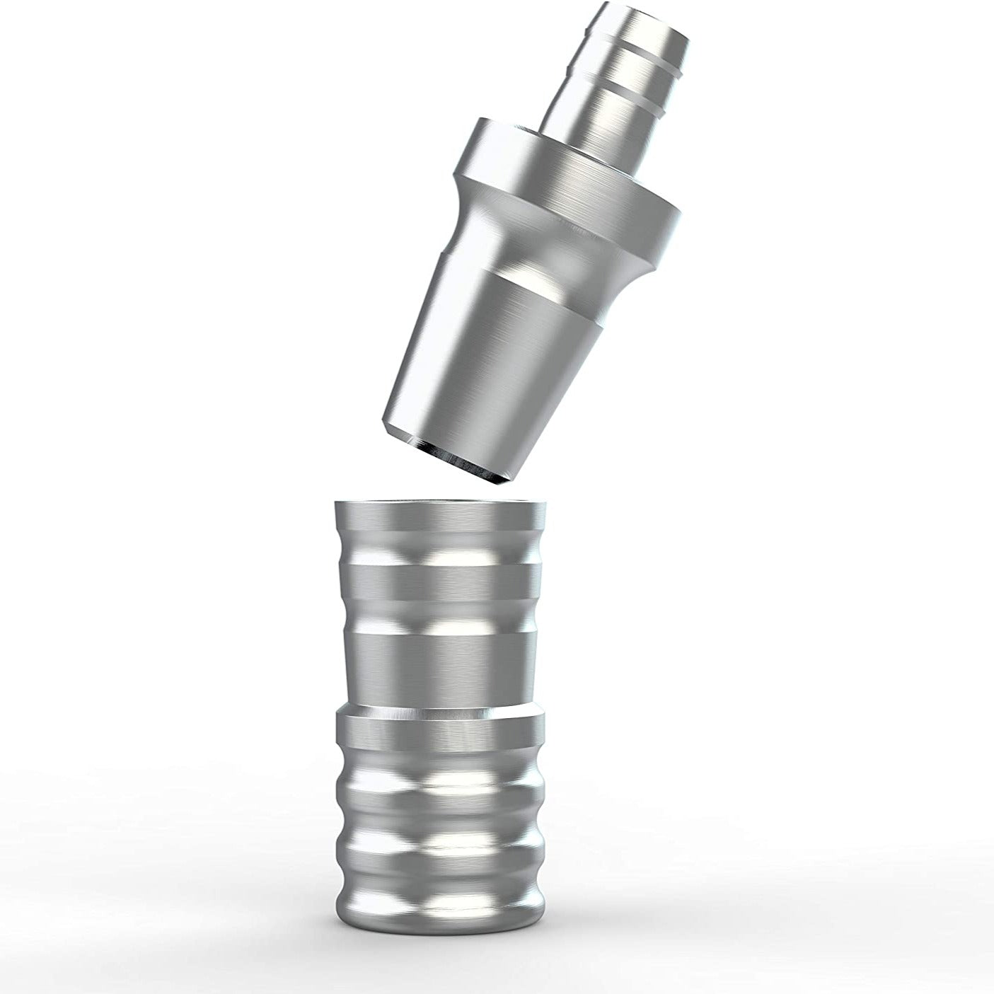 M.ROSENFELD-Shisha-Schlauchadapter-Aluminium