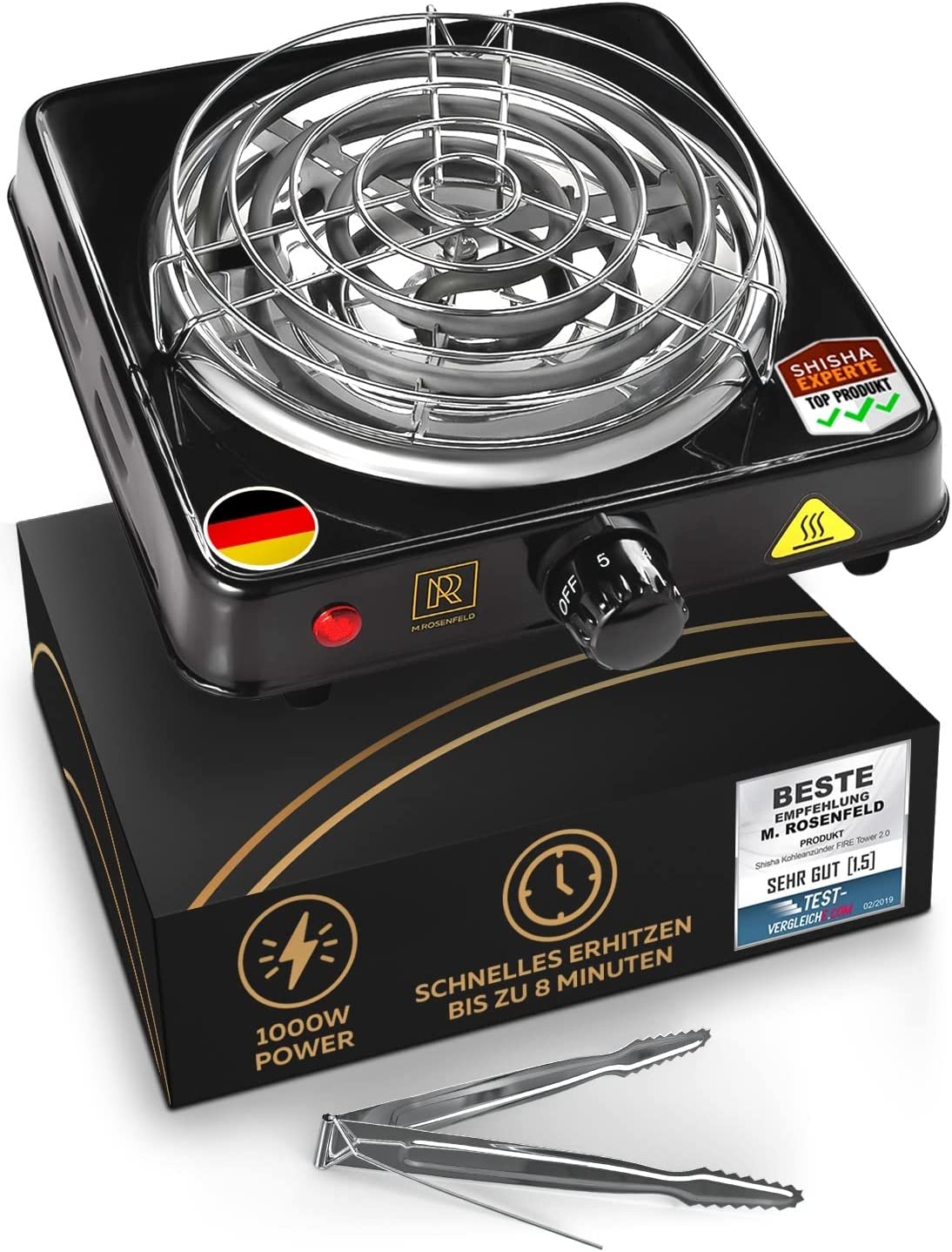 Premium Shisha Kohleanzünder elektrisch