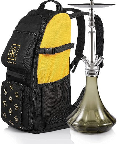 Reise-Shisha-Tragetasche-Aufbewahrung-Unterwegs-Nargile-Wasserpfeife-Hookah-Shisha-Zubehör-Set-Gepolstert-Wasserdicht