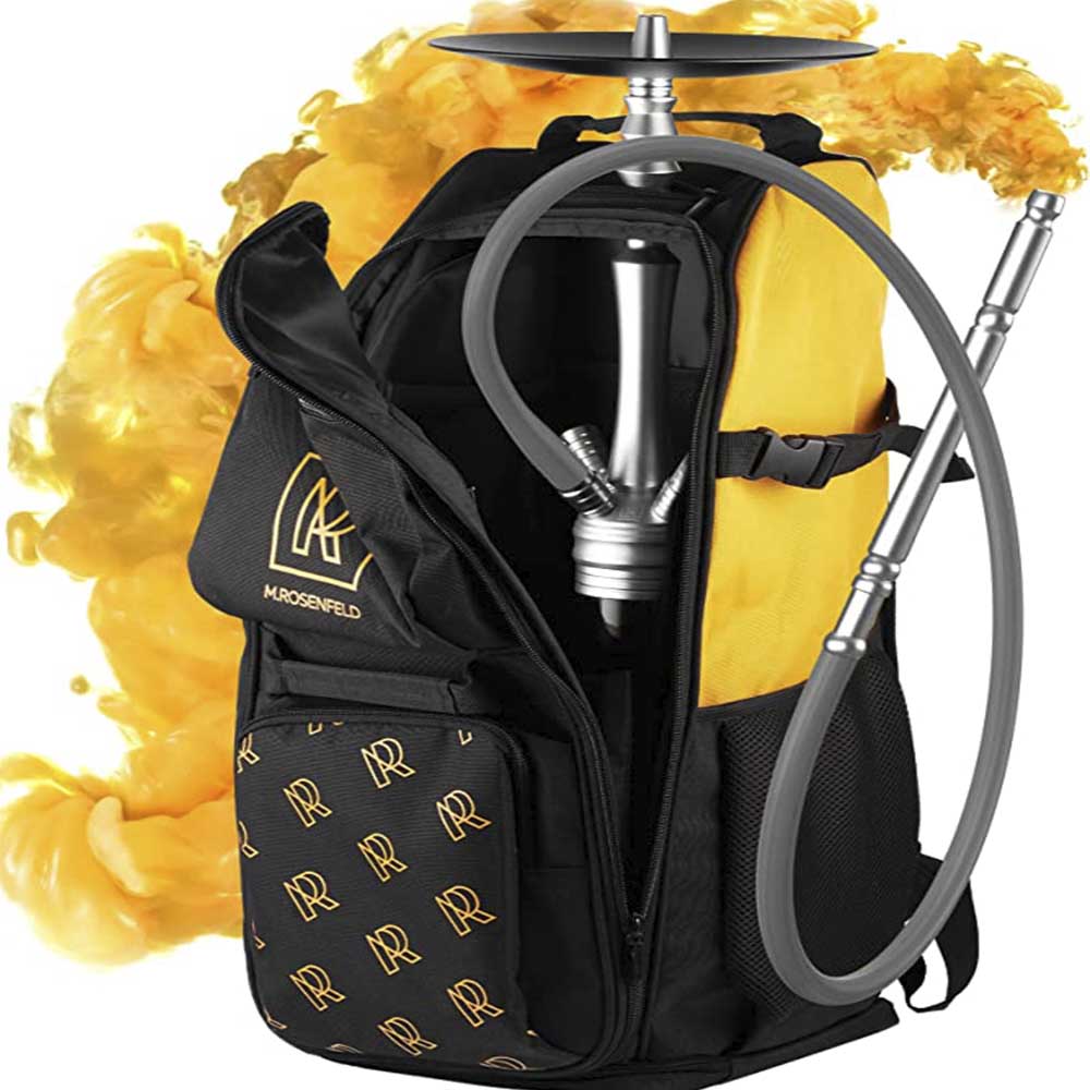 shisha aufbewahrung Shisha backpack with 13 compartments – M. ROSENFELD