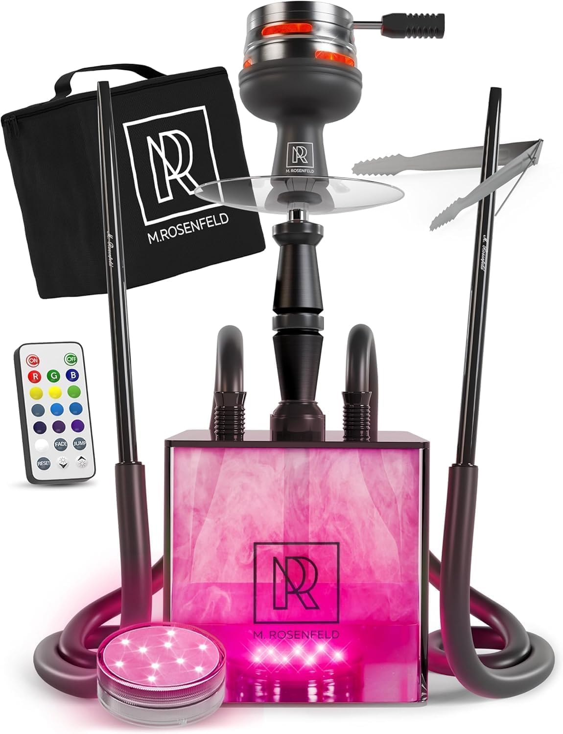 M. ROSENFELD Yado Square Shisha To Go – Shadow Black