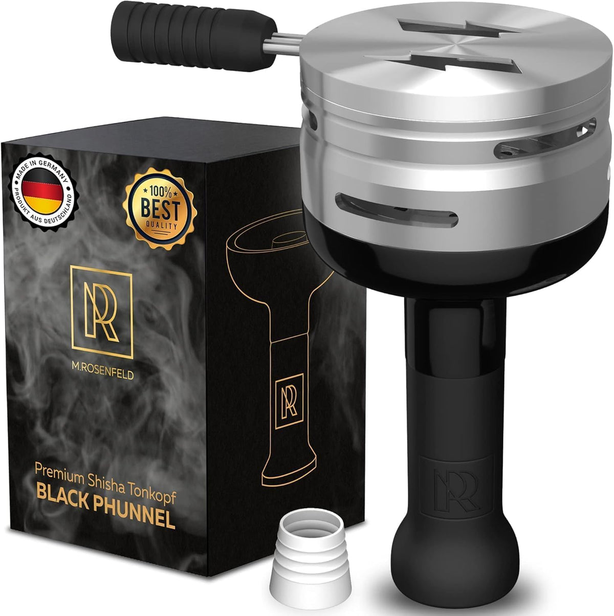 M. ROSENFELD Phunnel Kopf mit Smokebox HMD2 – Schwarz