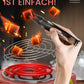 Elektrischer Shisha Kohleanzünder Black Heat 1000W + Edelstahl Kohle Gitter & Shisha Zange Kohlegrill Shisha 150cm Kabel