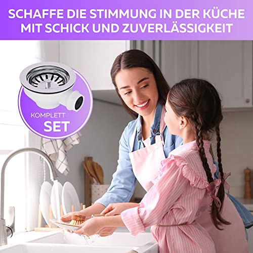 Flexible siphon kitchen sink Parent