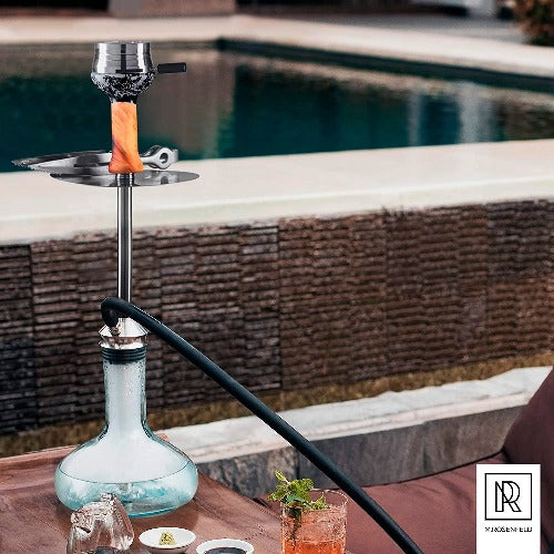 Tabakköpfe-Shisha-Kopf-Schwarz-M.ROSENFELD-Shisha-head-phunnel-for-true-connoisseurs-Shisha Head Phunnel Shisha Phunnel Head Shisha for Intensive Taste with Lots of Smoke - Shisha Accessories