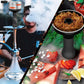 ROSENFELD Smokebox Shisha Kopf - Premium Phunnel Kopf Mit Smokebox (fasst 10g Shisha Tabak), Kaminaufsatz Shisha - Selbstdichtender