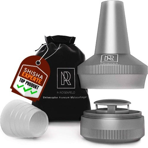 M.ROSENFELD-Shisha-Molassefänger-mit-Gewinde-Apollo-Universal-aus-Aluminium-mit-Adapter