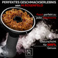 ROSENFELD Smokebox Shisha Kopf - Premium Phunnel Kopf Mit Smokebox (fasst 10g Shisha Tabak), Kaminaufsatz Shisha - Selbstdichtender
